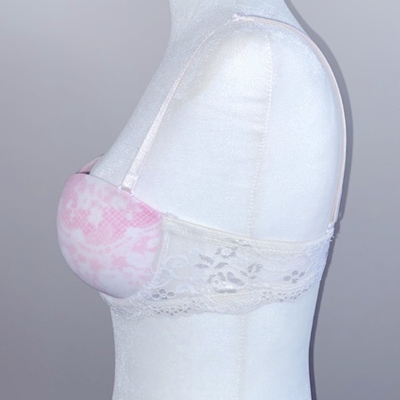 Smart & sexy lace print push up bra - Picture 3 of 8